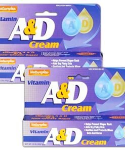 2X Natureplex Vitamin A & D Cream 1.5 oz Diaper Rash Cuts Burns Chapped Skin