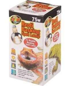 Zoo Med Repti Basking Lamp 75 Watt for Reptiles