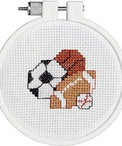 Janlynn Play Ball Mini Counted Cross Stitch Kit