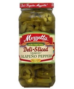 Mezzetta Jalapeno Peppers, Deli-Sliced Tamed, 16 Ounce