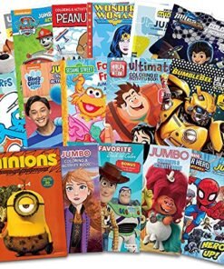 Bulk Coloring Books 16 for Kids Ages 4-8